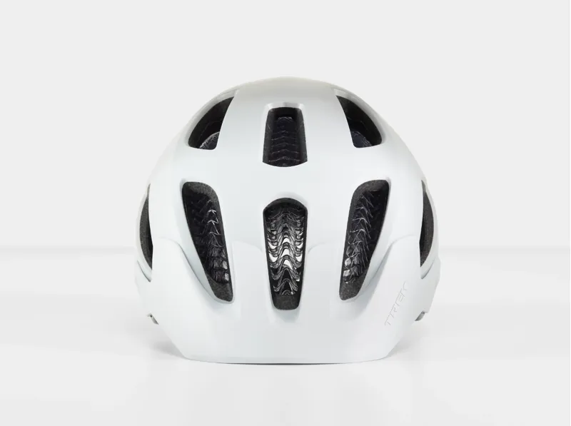 Trek Rally WaveCel Mountain Bike Helmet in White/Quicksilver-2